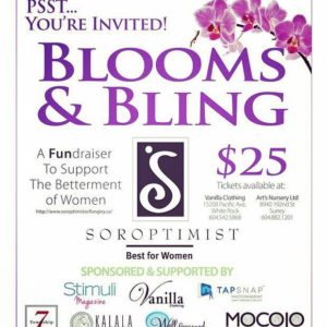 blooms and bling
