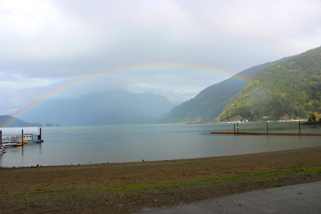 our view from Harrison Hot Springs Resort & Spa